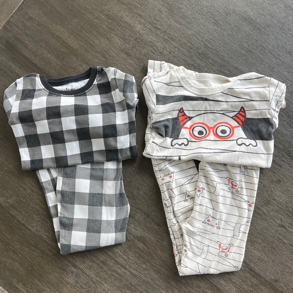 5T Boys Long-Sleeve PJ Sets